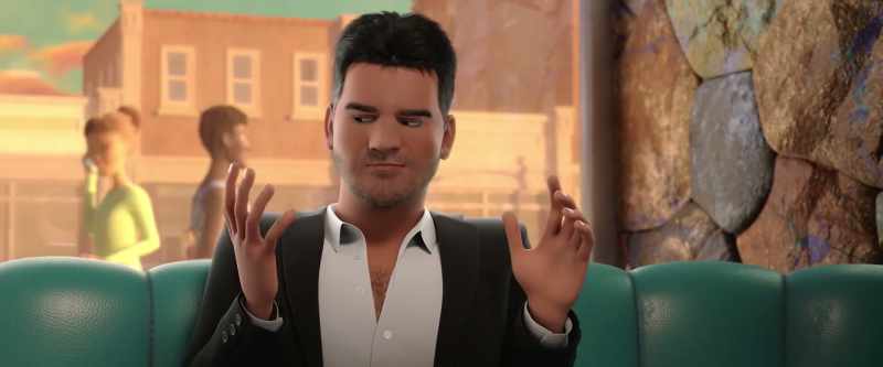 Whoa, man! It's Simon Cowell