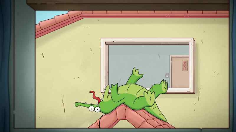 Whoa! Ow, my left spine!