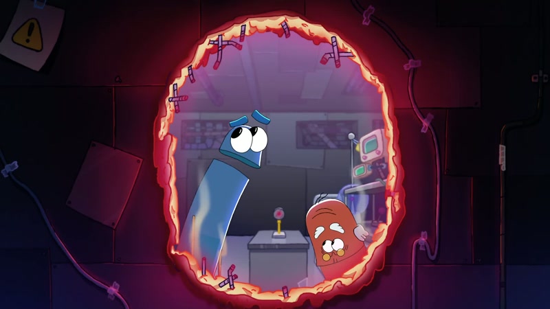 Whoa! That is one strong laser, Doc
