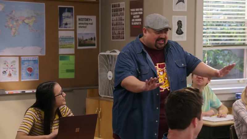 Whoa, that's not Principal Madison. That's-- That's just some random lady