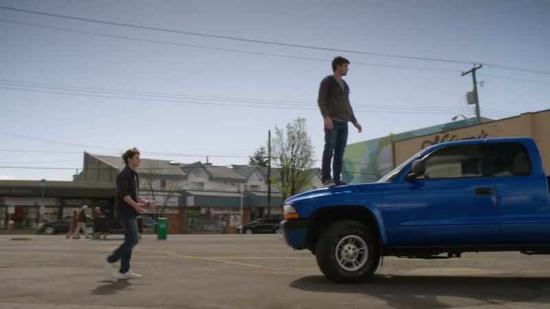 Whoa, whoa, come on, man. Get off my truck