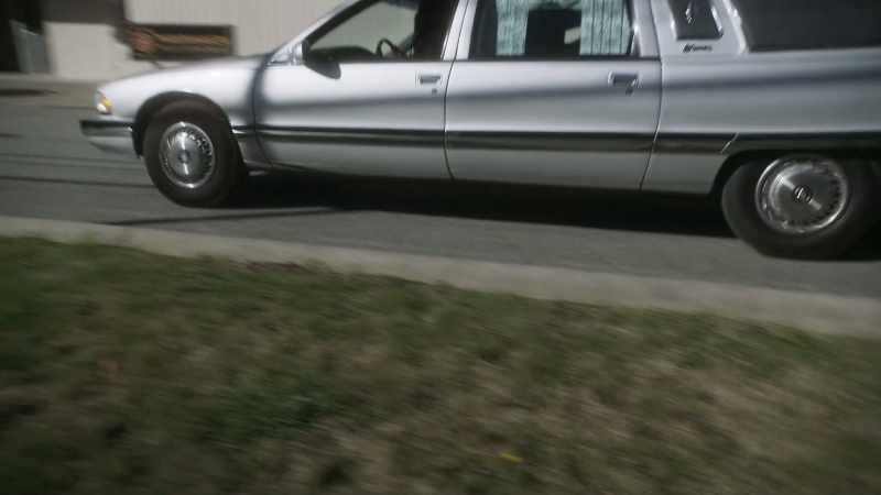 Whoa, whoa, hey, hey, pull over! [tires screech]