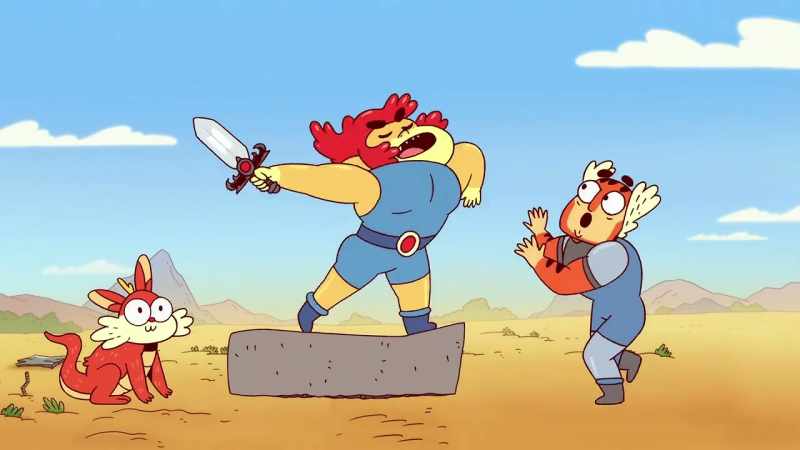 Whoa, whoa, whoa, Lion-O