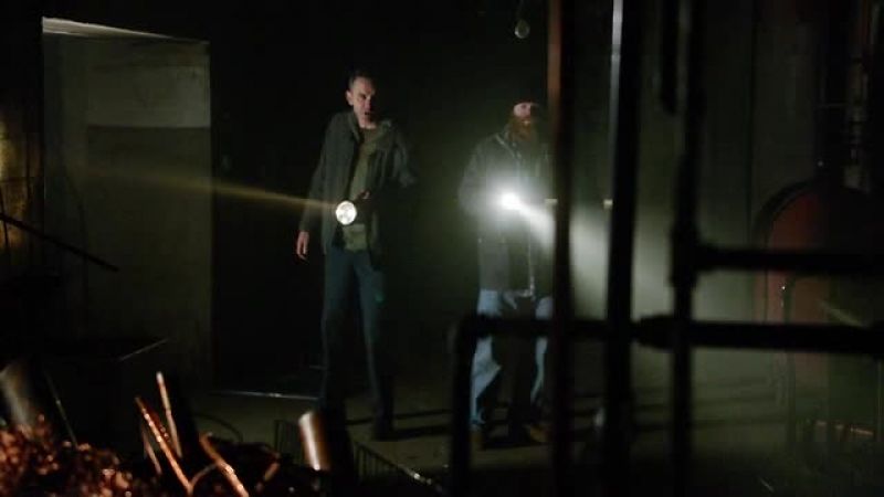 Whoever's down here, you better get the hell out