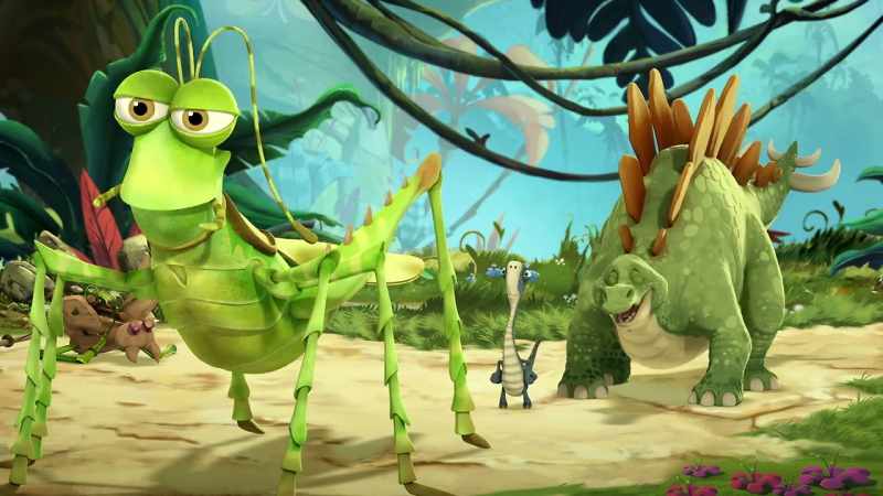Who's afraid of bugs now? (giggles)