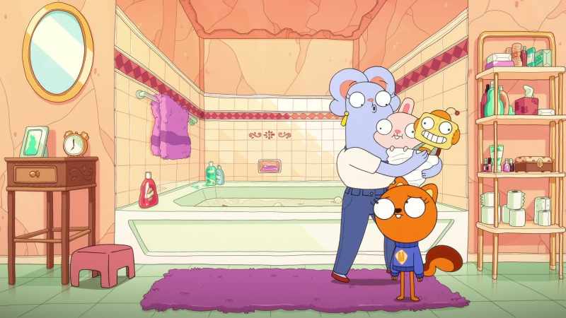Who's my clean boy! Ooh!
