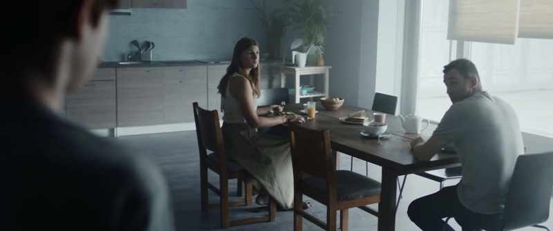 Who's gone where? Sit down and have breakfast