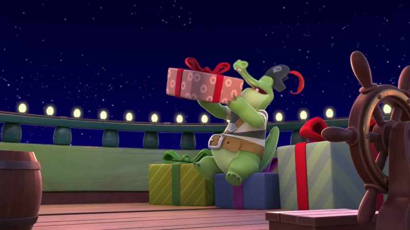 �� Who's got a present for Cap'n Dilly? ♪