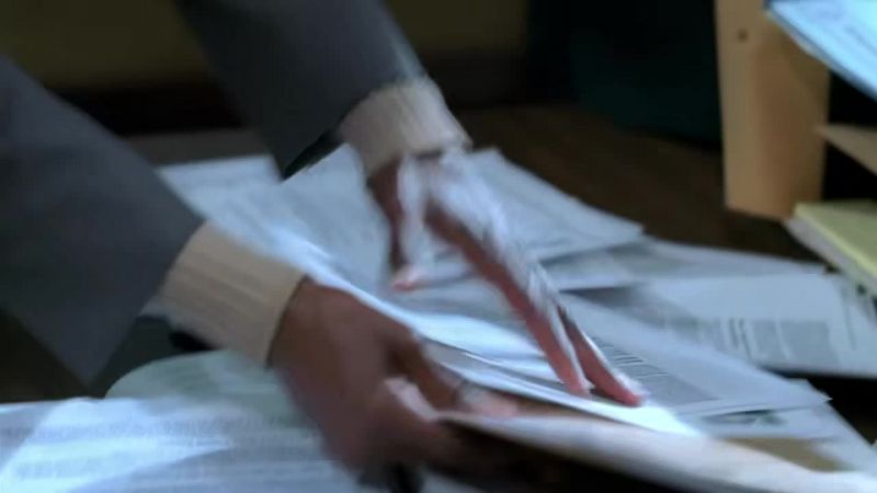 Who's got Scofield's file?