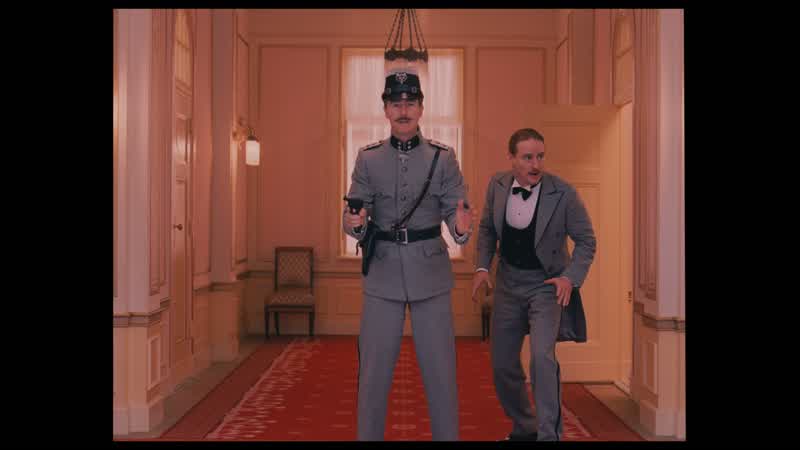 Who's shooting whoThat's Gustave H the escaped murderer and art thiefI've got him corneredThat's Dmitri Desgoffe und TaxisHe's responsible for the killing of Deputy Kovacs Serge Xand his club footed