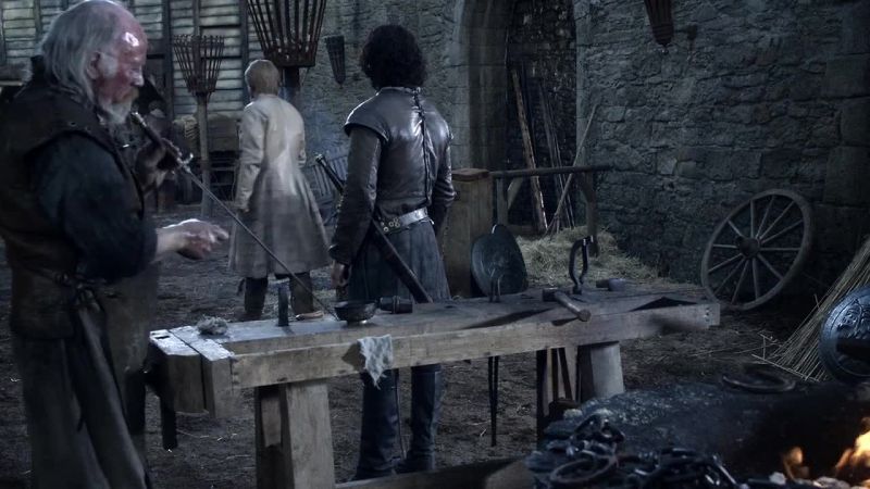 Whose sword is that? - Mine
