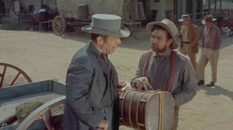 Whose train are you goin' on, Mr. Harris?