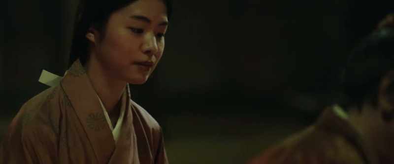Why a samurai fights with it on his back?