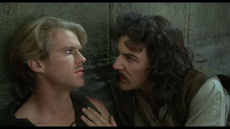 Who are you Are we enemiesWhy am I on this wall Where is ButtercupLet me explainNo there is too much Let me sum upButtercup is marrying Humperdinckin a little less than half an hourso all we have to