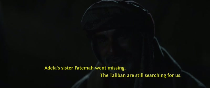 Why are you here? The Taliban are still searching for us