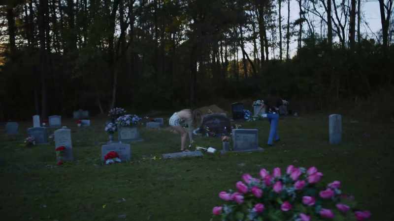 Why are we seeing my dad's grave on Halloween?