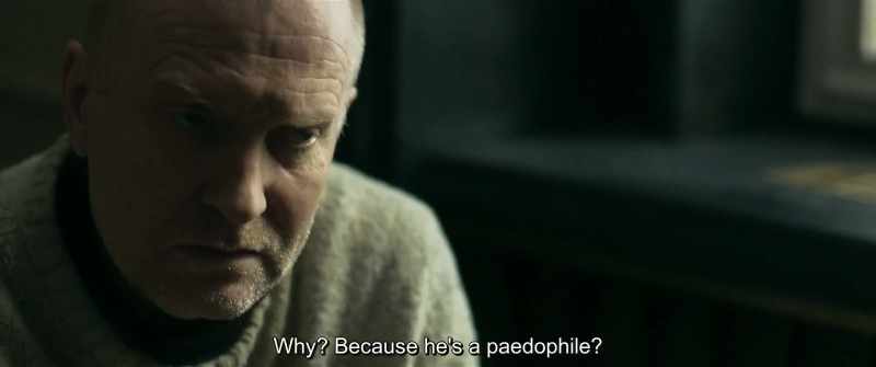 Why? Because he's a paedophile?