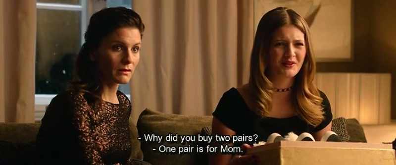Why did you buy two pairs? - One pair is for Mom