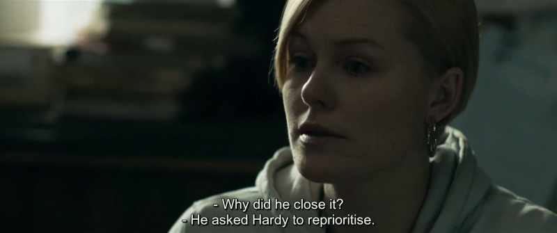 Why did he close it? - He asked Hardy to reprioritise