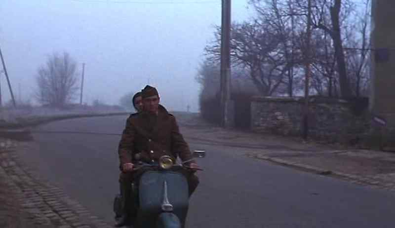 Why did you stop? - I'll get a ride in from here