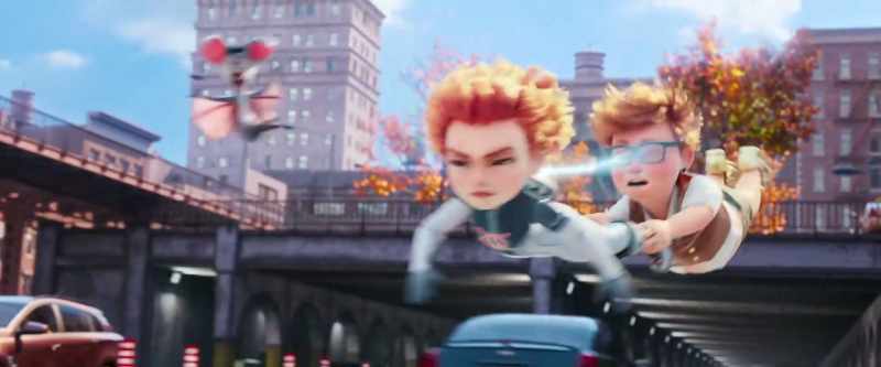 Why didn't you turn right? - That was right!