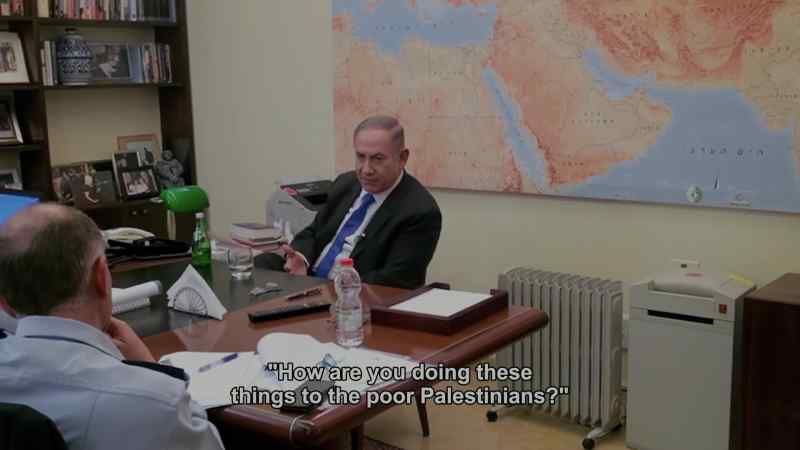 �Why do you do these things to poor Palestinians?”