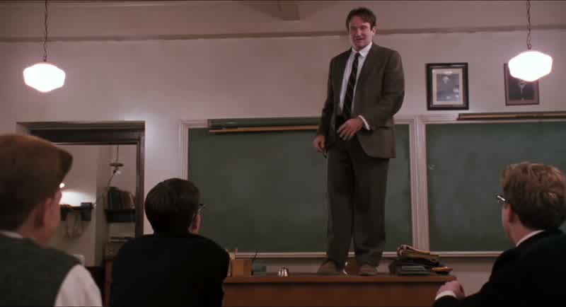 Why do I stand up here?