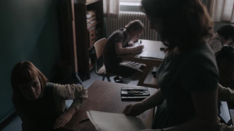 Why don't you take the erasers down to the basement and clean them?