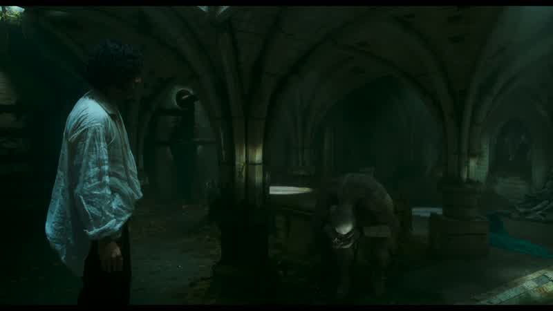 Why is he chained here?