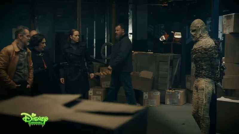Why isn't it in the coffin? And why is it in chains?