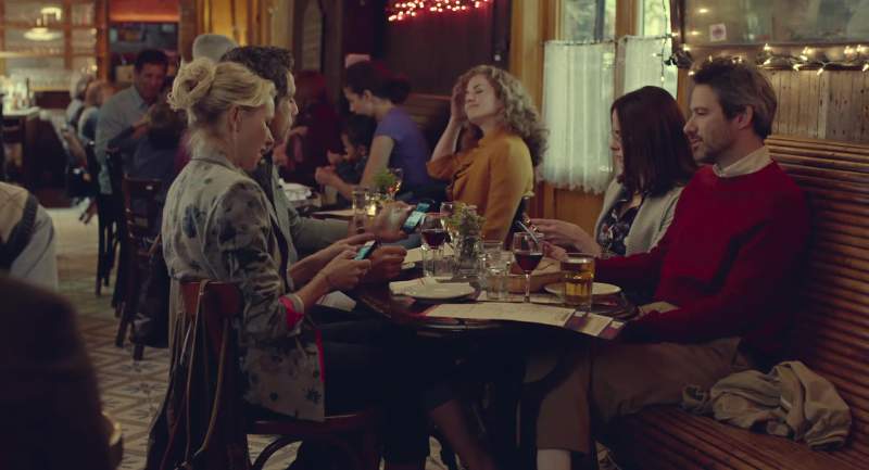 Why is it that when one person picks up their phone everybody else has to