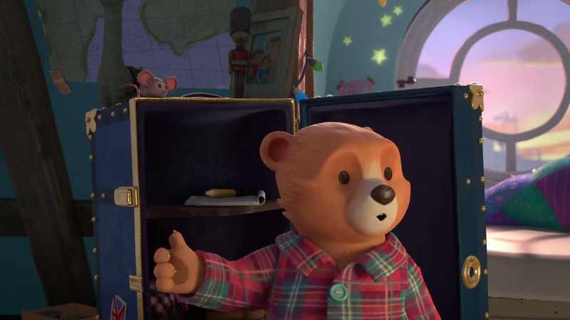 Why, it's just a mouse! -[screaming]