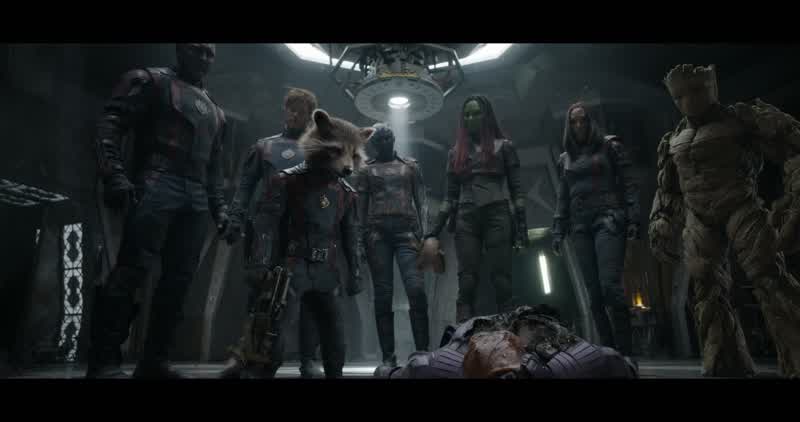 Why? Because I'm a freaking Guardian of the Galaxy. We have to get outta here now. We have to save t