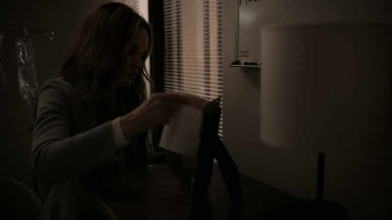 Why is she afraid? Why is she hiding?