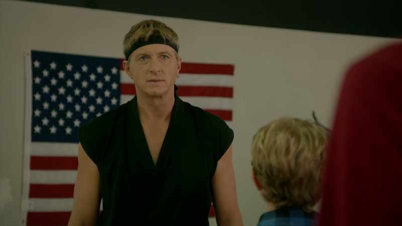 Why should I be scared of him? Because he's got a snake on his wall?