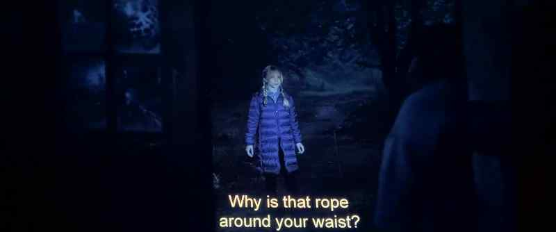 Why is that rope around your waist?