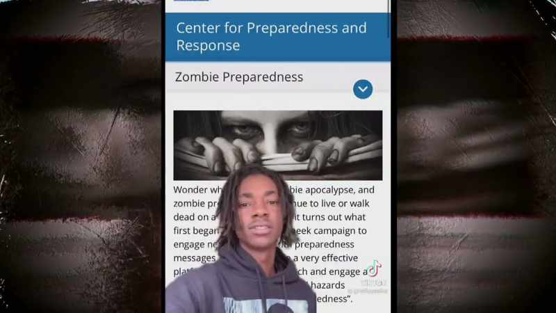 Why the hell is there a zombie apocalypse preparation