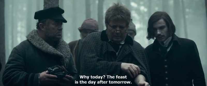 Why today? The feast is the day after tomorrow