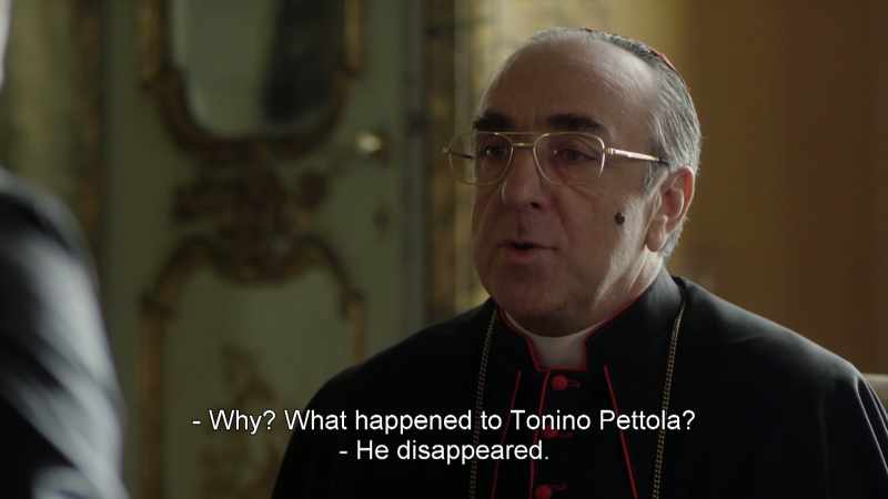 Why? What happened to tonino pettola? - He disappeared
