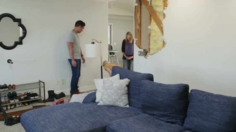 Why, what's happening with your flooring? - [Rachelle] Yeah