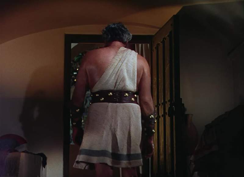 Why with one arm strapped you could kill 50 Nubians an hour