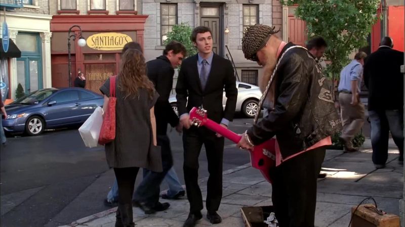 Why would a guy like you play on a street corner?