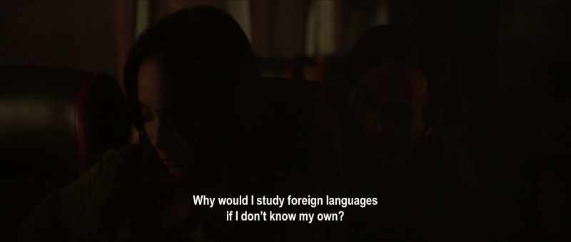 Why would I study foreign languages if I don't know my own?