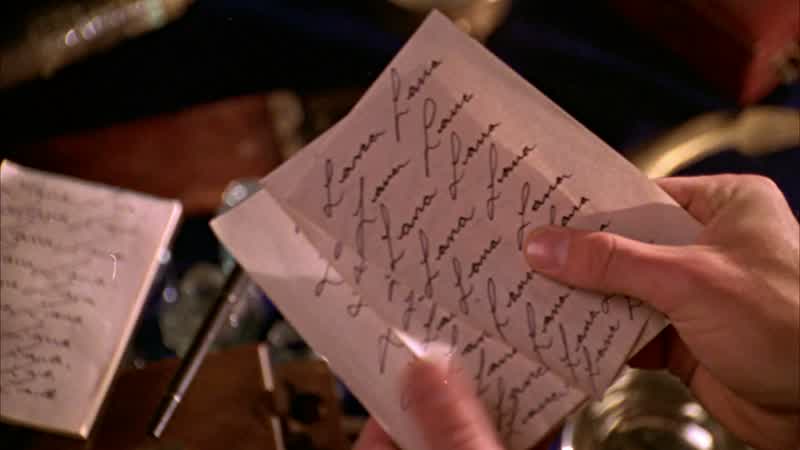 Why's she writing Lana's signature?