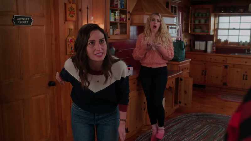 Wickie, we can't just leave her in the closet