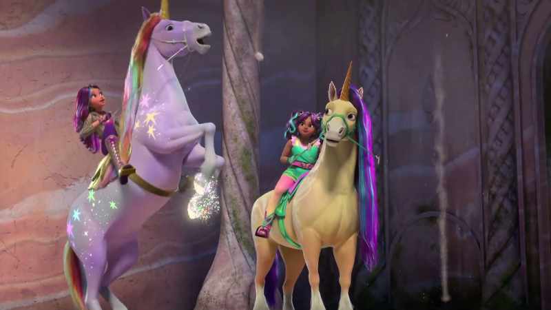 [Wildstar neighs] -[Sophia laughs]