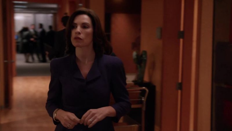 (Will and Diane arguing)