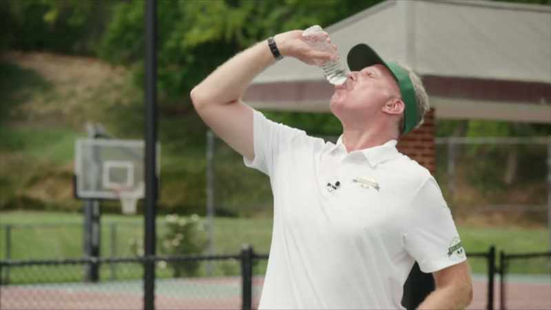 WILL FERRELL IS AGGRESSIVELY HYDRATING