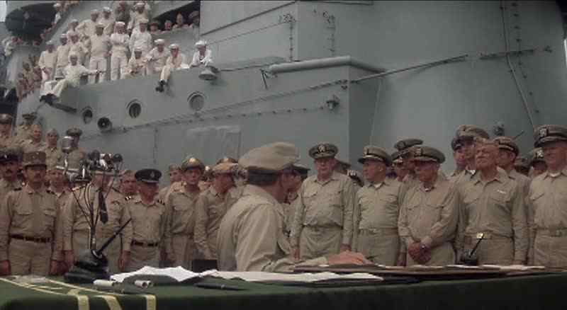 Will Generals Percival and Wainwright come forward, please?