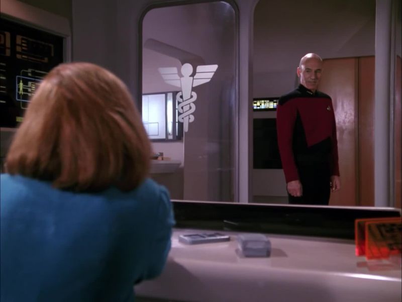 Will you have dinner with me tonight? - In Ten-Forward?